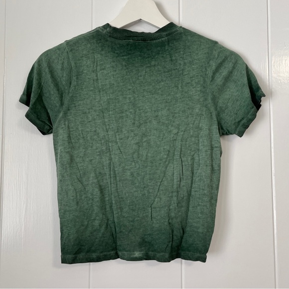 Mono B Twist Front Cropped Tee - Picture 2 of 4